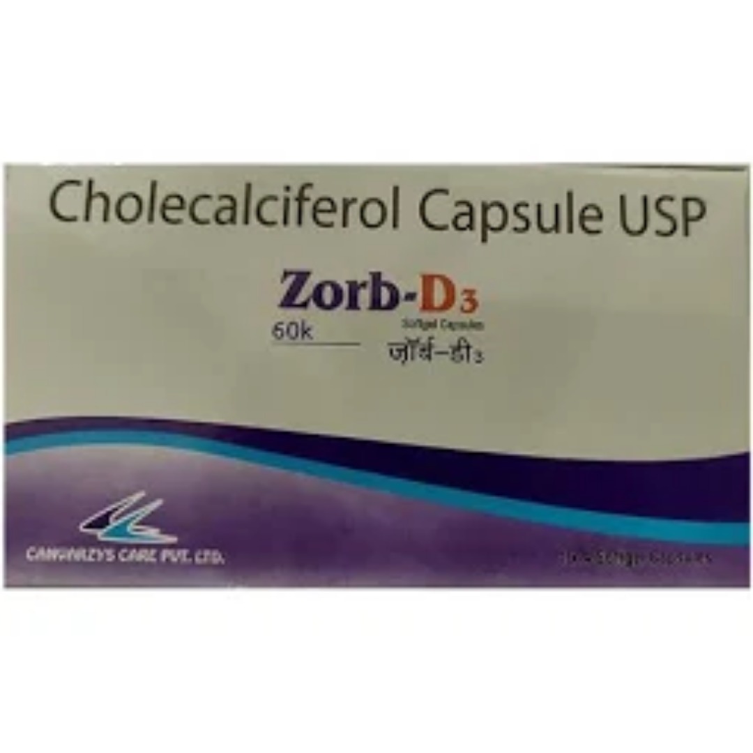 Zorb D3 Soft Gelatin Capsule